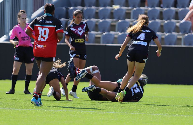 2022 QLD Schoolgirls Cup Grand Final MARSDEN SHS v KIRWAN SHS