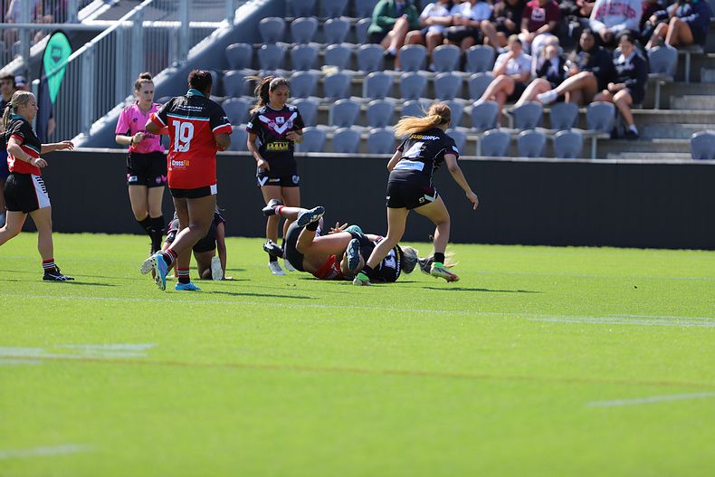 2022 QLD Schoolgirls Cup Grand Final MARSDEN SHS v KIRWAN SHS