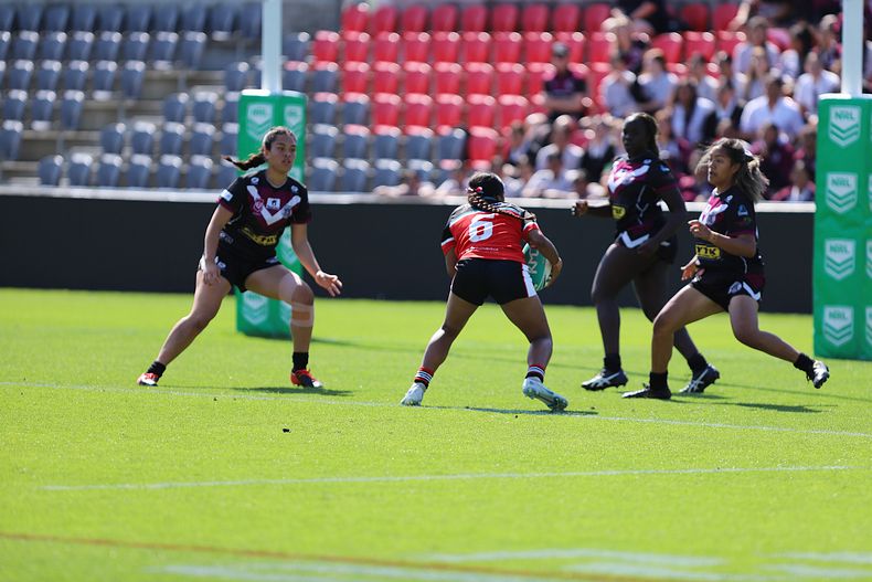 2022 QLD Schoolgirls Cup Grand Final MARSDEN SHS v KIRWAN SHS