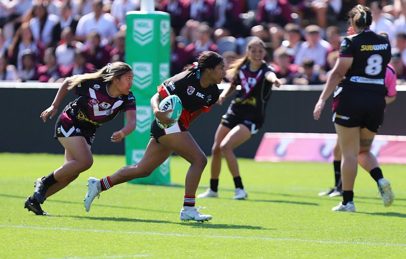 2022 QLD Schoolgirls Cup Grand Final MARSDEN SHS v KIRWAN SHS