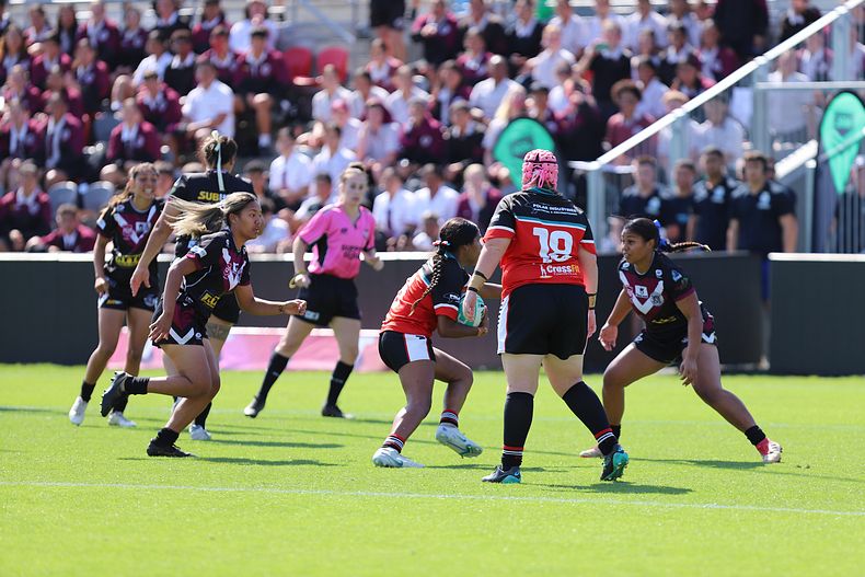 2022 QLD Schoolgirls Cup Grand Final MARSDEN SHS v KIRWAN SHS