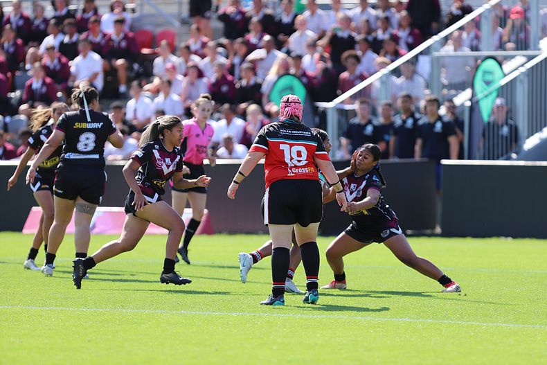 2022 QLD Schoolgirls Cup Grand Final MARSDEN SHS v KIRWAN SHS