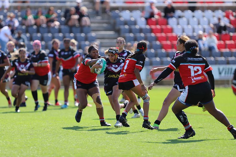2022 QLD Schoolgirls Cup Grand Final MARSDEN SHS v KIRWAN SHS