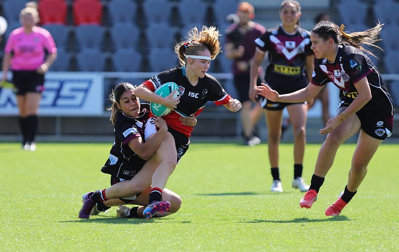 2022 QLD Schoolgirls Cup Grand Final MARSDEN SHS v KIRWAN SHS