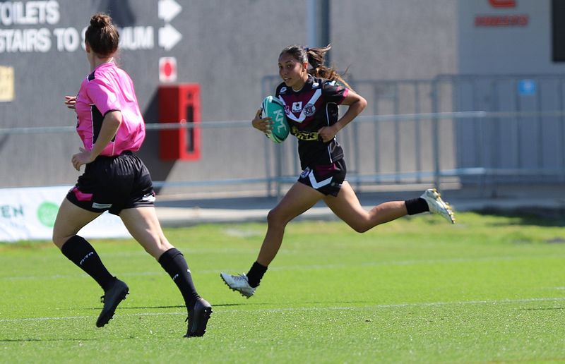 2022 QLD Schoolgirls Cup Grand Final MARSDEN SHS v KIRWAN SHS