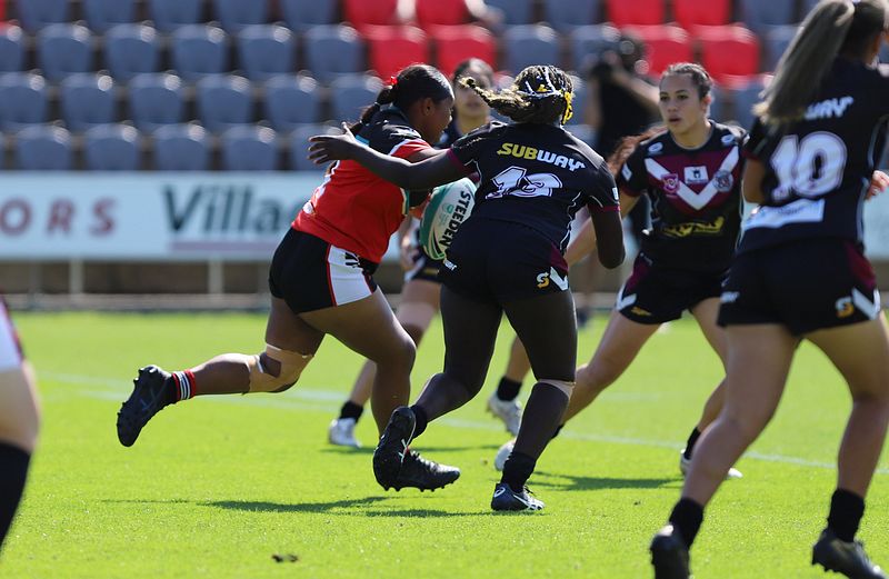 2022 QLD Schoolgirls Cup Grand Final MARSDEN SHS v KIRWAN SHS