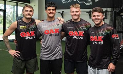 Photograph (left to right) Connor Mason, Jesse Mclean, Harry Hasset, Ryley Smith (Phopto : Panthers Media)