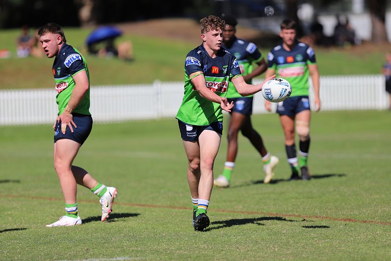 Raiders #121 Darrel McDonald & #71 - Canberra Raiders