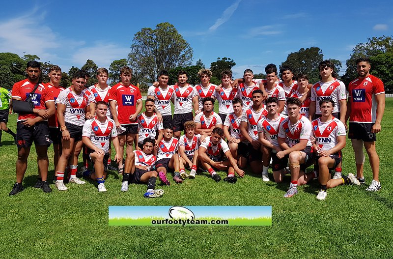SG Ball Trial ROOSTERS v DRAGONS