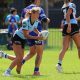 2023 HNWP trials Action Photo's Canterbury-Bankstown Bulldogs v Cronulla-Sutherland Sharks (Photo's : Steve Montgomery)