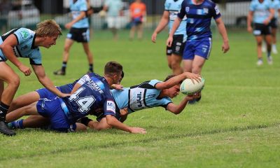 2023 NSWRL Junior Rep's trials Action Photo's Harold Matthews Cup Canterbury-Bankstown Bulldogs v Cronulla-Sutherland Sharks (Photo's : Steve Montgomery)