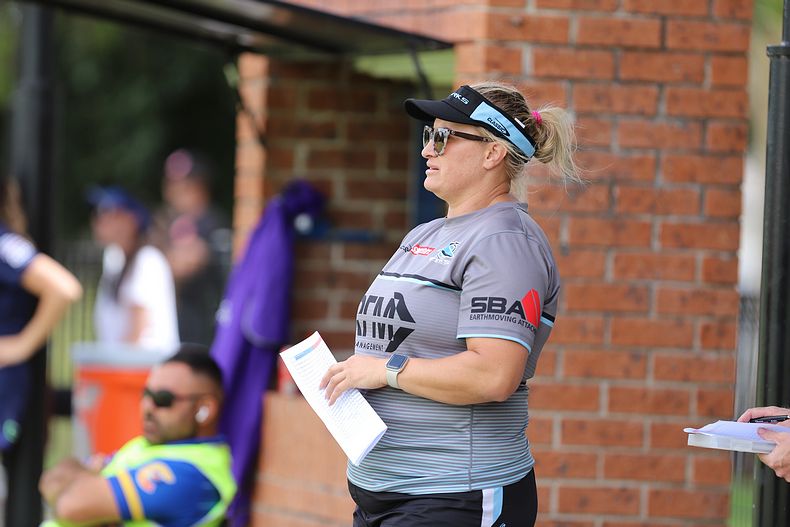 Ruan Sims, the Harvey Norman Women’s Premiership Sharks face a tough first up assignment when they take on the Wests Tigers in a Grand Final rematch (Photo : Steve Montgomery)