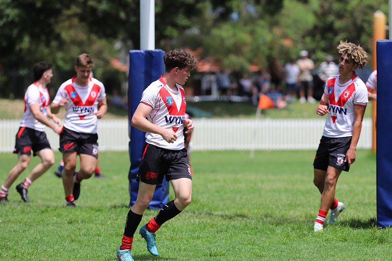 SG Ball Trial ROOSTERS v DRAGONS