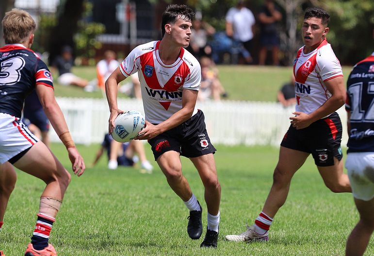 SG Ball Trial ROOSTERS v DRAGONS