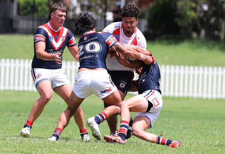 SG Ball Trial ROOSTERS v DRAGONS
