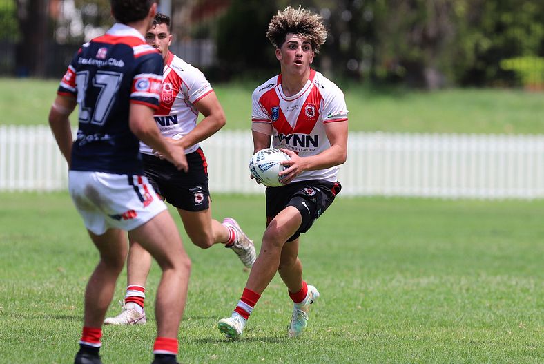 SG Ball Trial ROOSTERS v DRAGONS