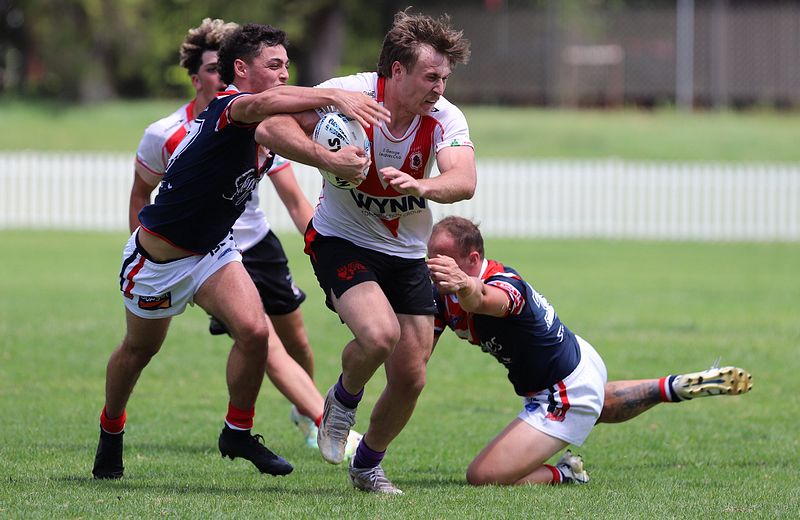 SG Ball Trial ROOSTERS v DRAGONS