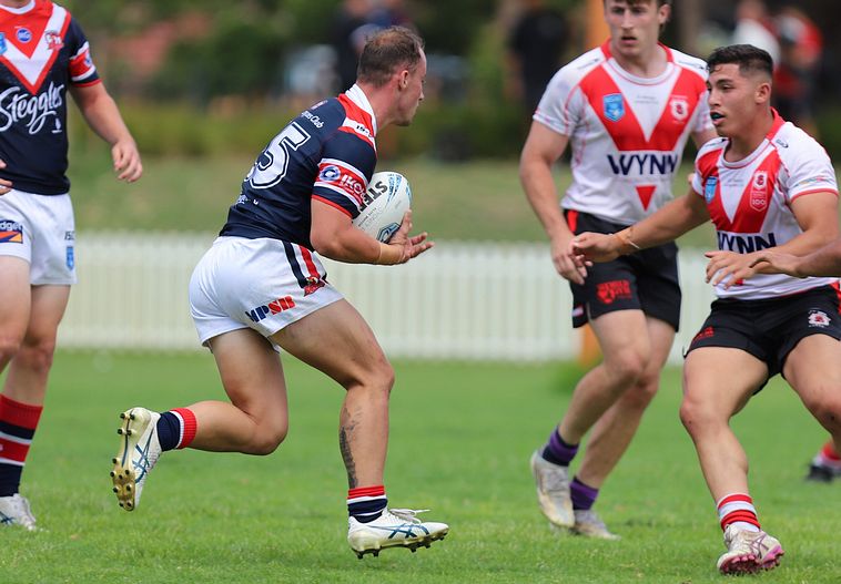 SG Ball Trial ROOSTERS v DRAGONS