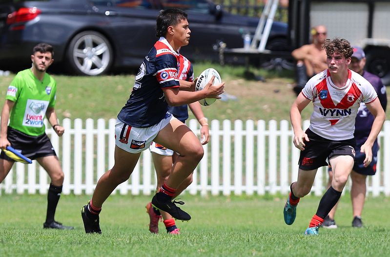 SG Ball Trial ROOSTERS v DRAGONS