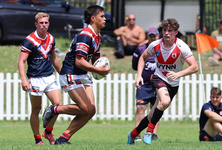 SG Ball Trial ROOSTERS v DRAGONS