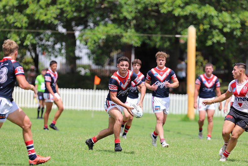 SG Ball Trial ROOSTERS v DRAGONS