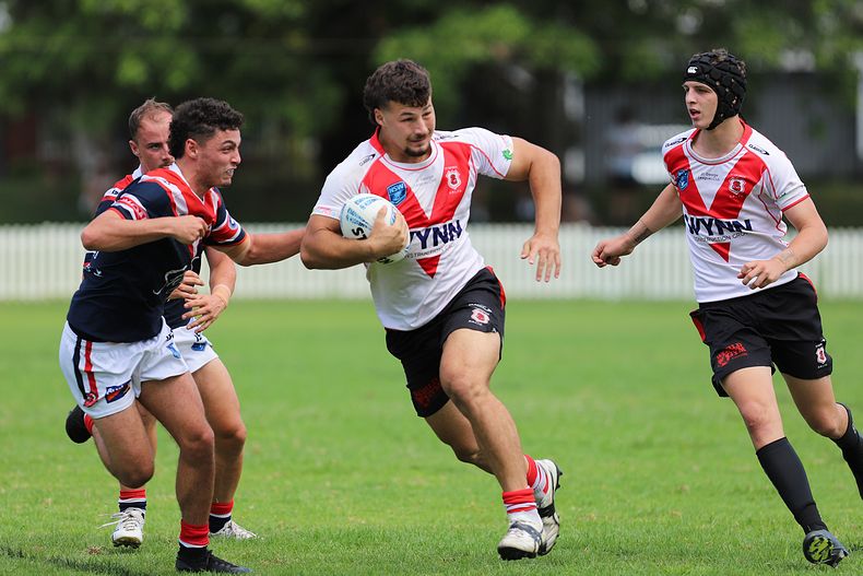 SG Ball Trial ROOSTERS v DRAGONS
