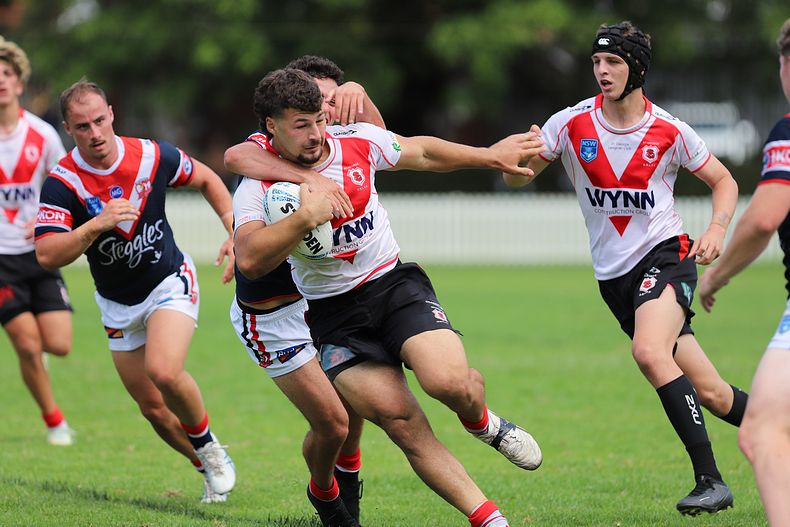 SG Ball Trial ROOSTERS v DRAGONS