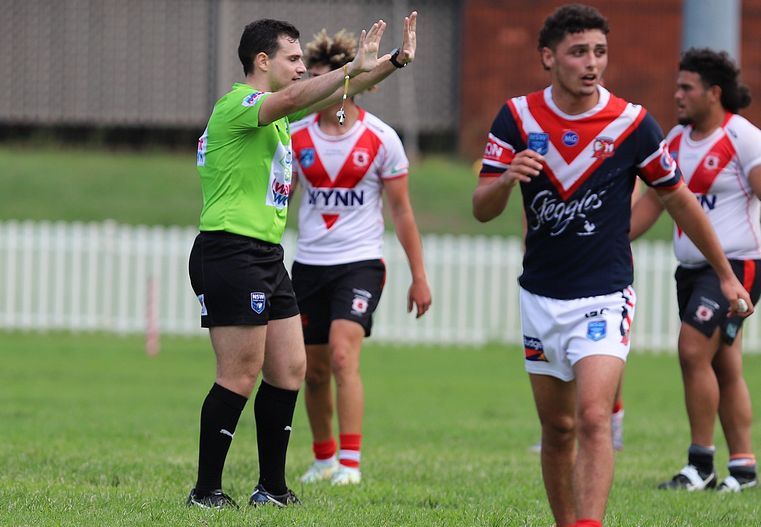 SG Ball Trial ROOSTERS v DRAGONS