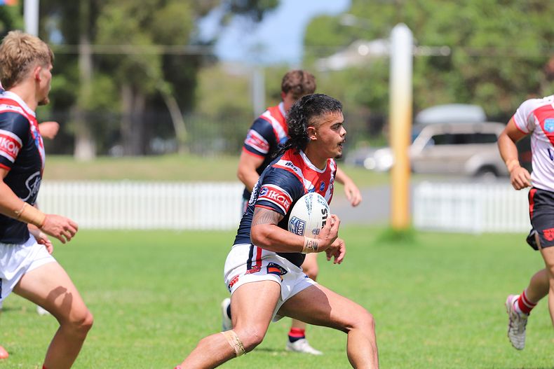 SG Ball Trial ROOSTERS v DRAGONS