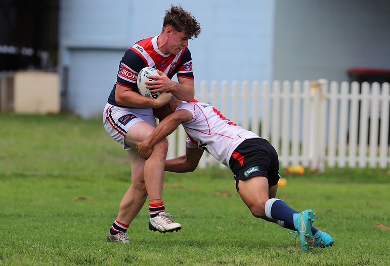 SG Ball Trial ROOSTERS v DRAGONS