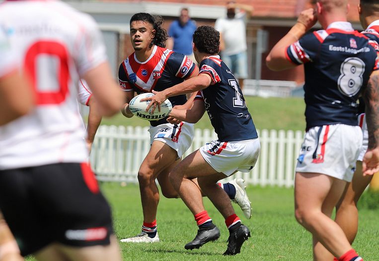 SG Ball Trial ROOSTERS v DRAGONS
