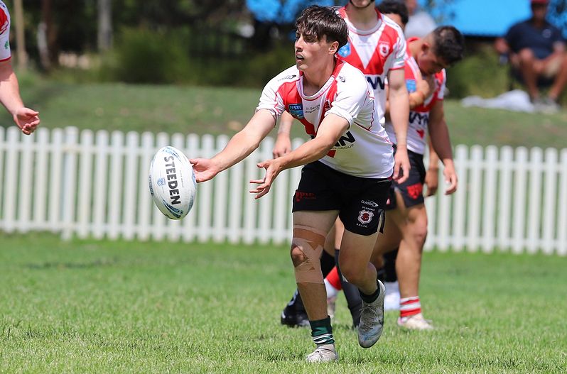 SG Ball Trial ROOSTERS v DRAGONS
