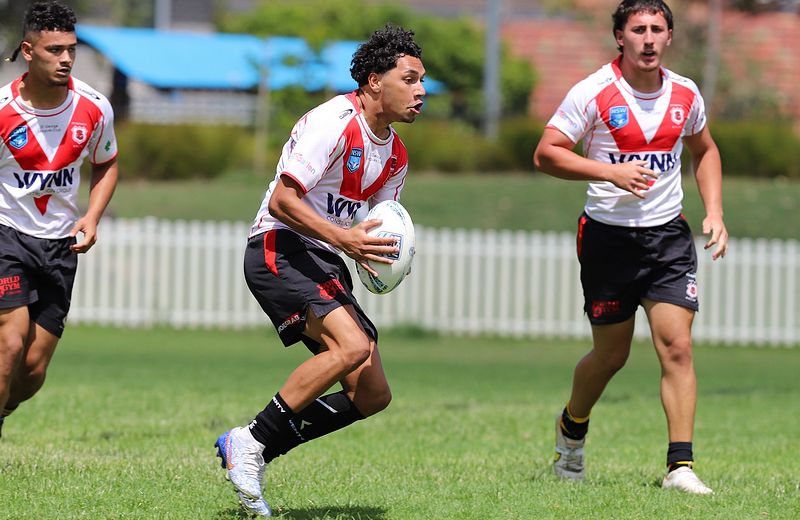 SG Ball Trial ROOSTERS v DRAGONS