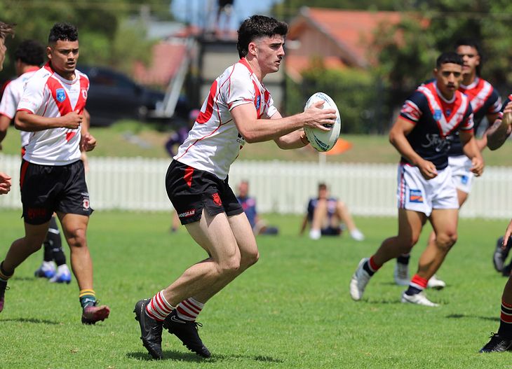 SG Ball Trial ROOSTERS v DRAGONS