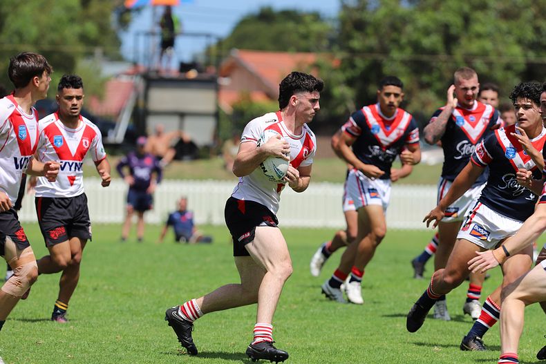 SG Ball Trial ROOSTERS v DRAGONS