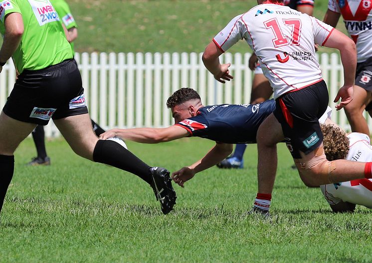 SG Ball Trial ROOSTERS v DRAGONS