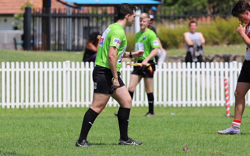 SG Ball Trial ROOSTERS v DRAGONS