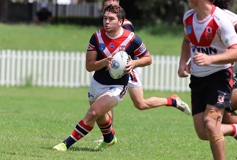 SG Ball Trial ROOSTERS v DRAGONS