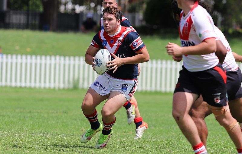 SG Ball Trial ROOSTERS v DRAGONS