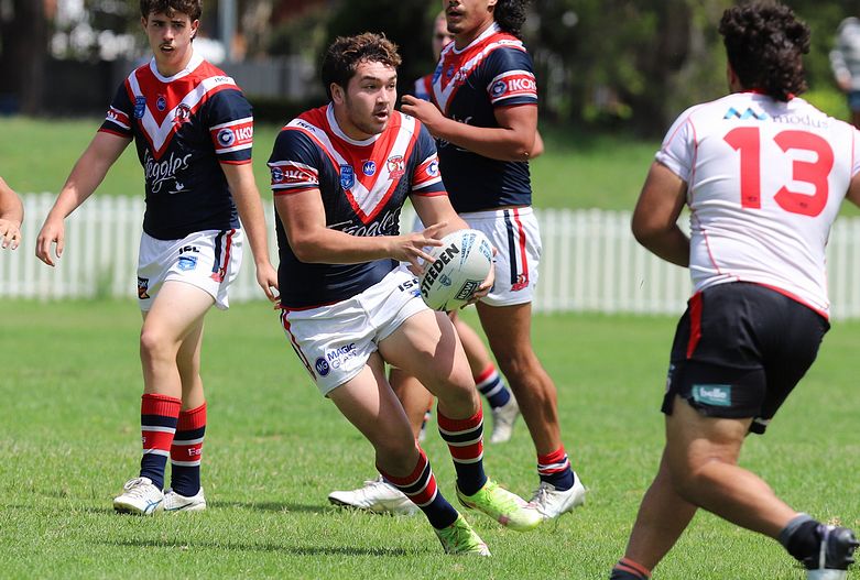 SG Ball Trial ROOSTERS v DRAGONS