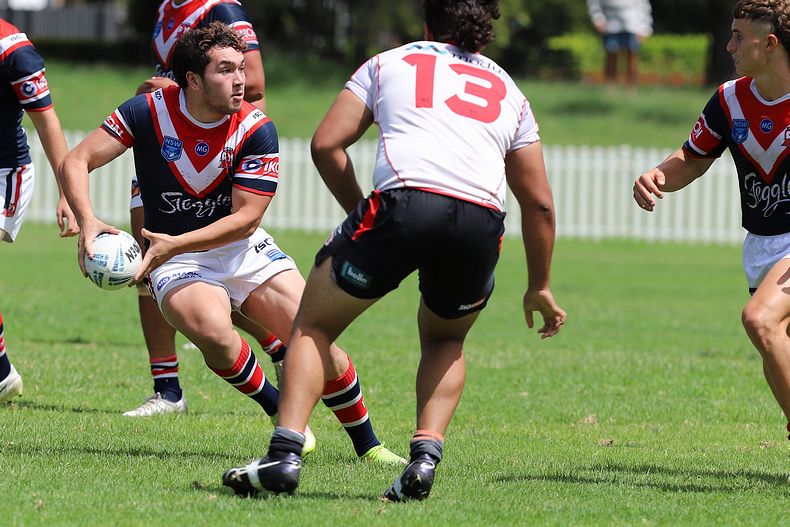 SG Ball Trial ROOSTERS v DRAGONS