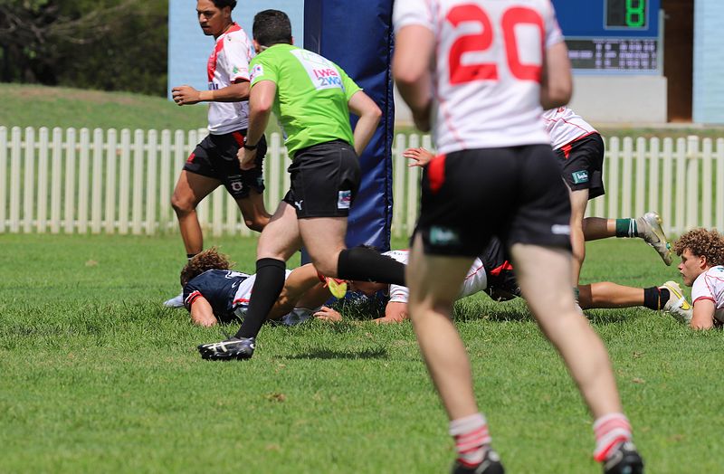 SG Ball Trial ROOSTERS v DRAGONS