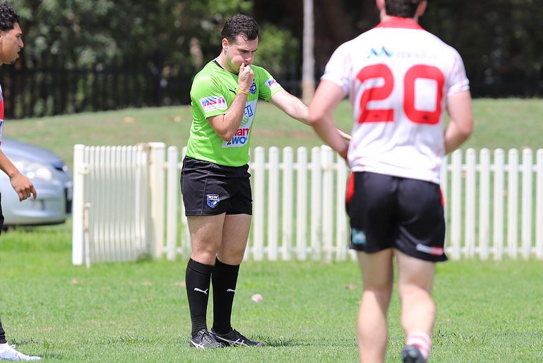 SG Ball Trial ROOSTERS v DRAGONS