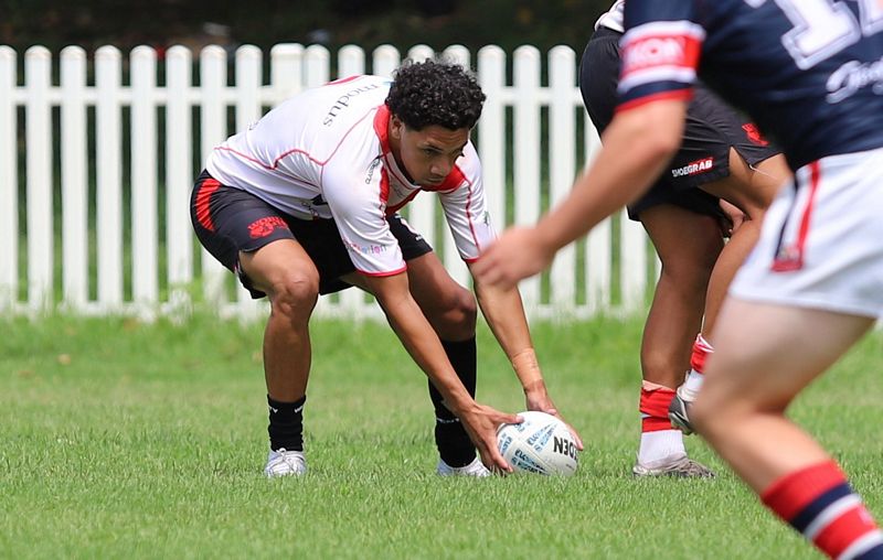 SG Ball Trial ROOSTERS v DRAGONS