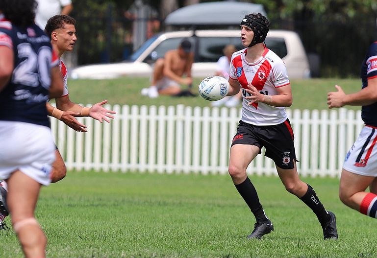 SG Ball Trial ROOSTERS v DRAGONS