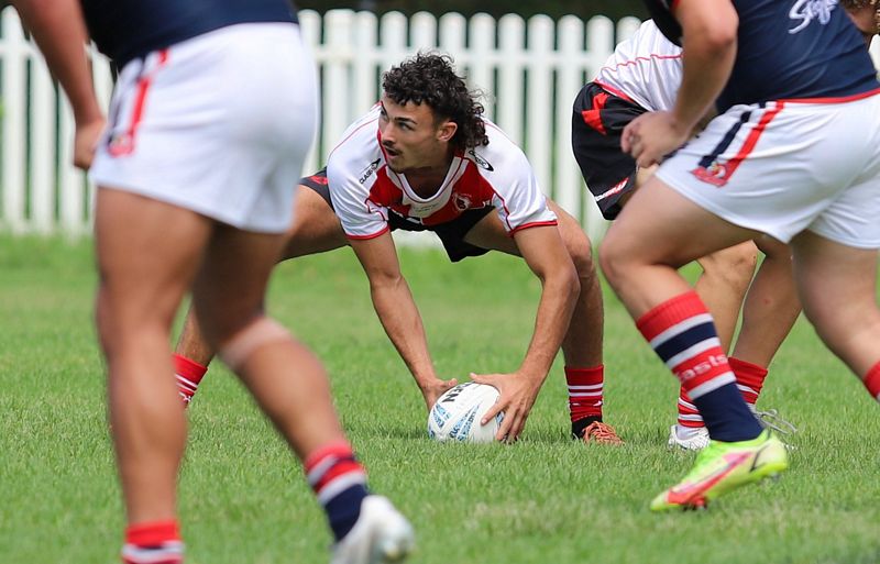 SG Ball Trial ROOSTERS v DRAGONS