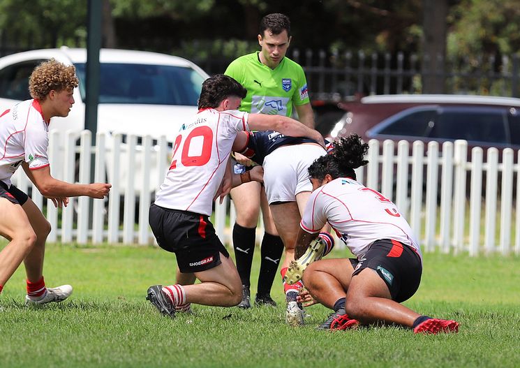 SG Ball Trial ROOSTERS v DRAGONS