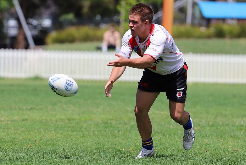 SG Ball Trial ROOSTERS v DRAGONS