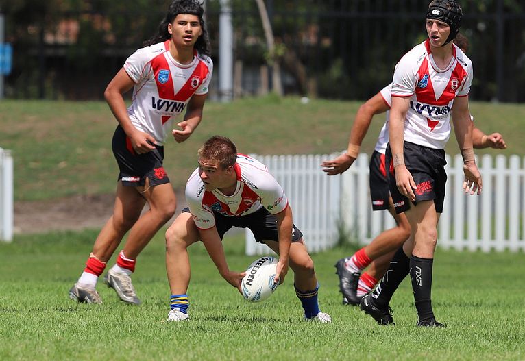 SG Ball Trial ROOSTERS v DRAGONS