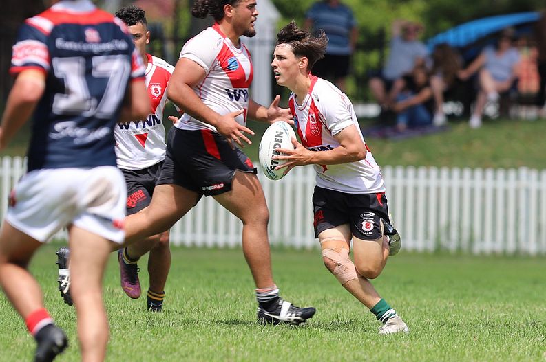 SG Ball Trial ROOSTERS v DRAGONS